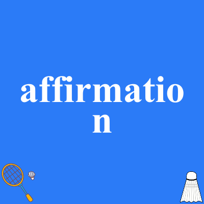 affirmation