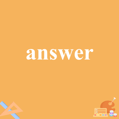 answer