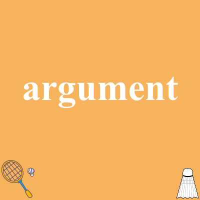 argument
