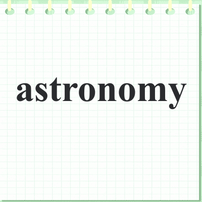 astronomy