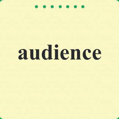 audience