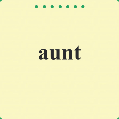 aunt