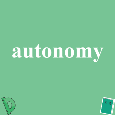 autonomy