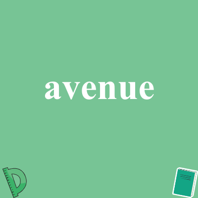 avenue