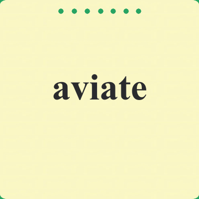 aviate