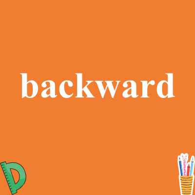 backward