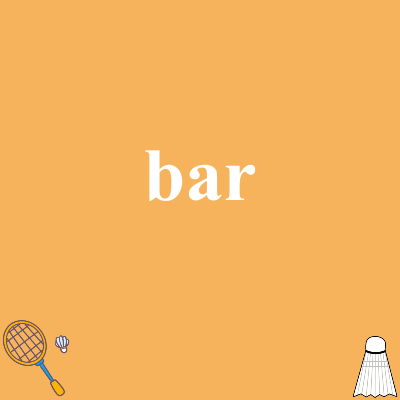 bar