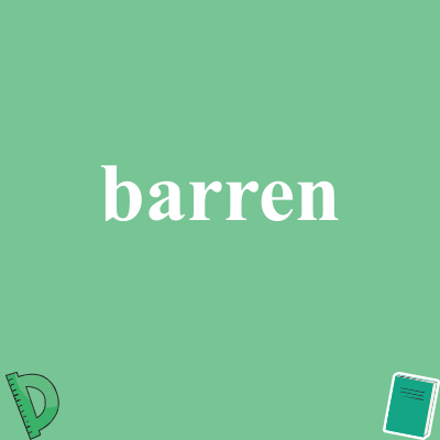 barren