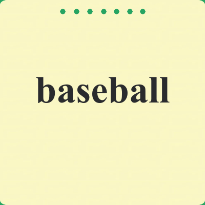baseball
