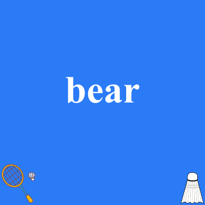 bear