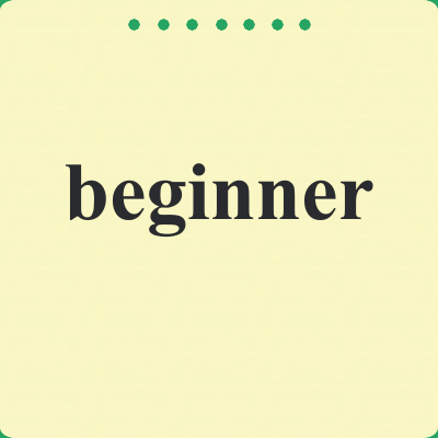 beginner