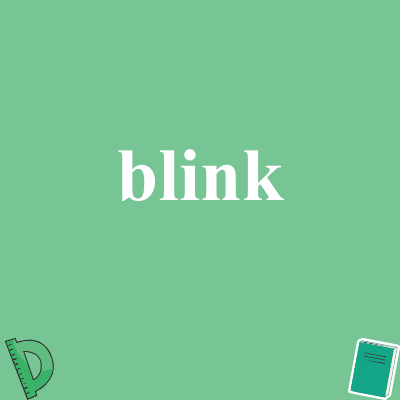 blink