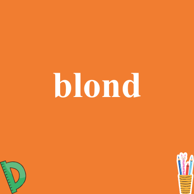 blond