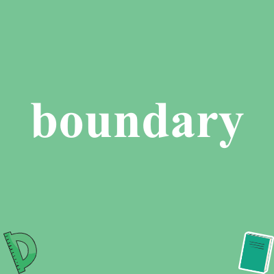 boundary
