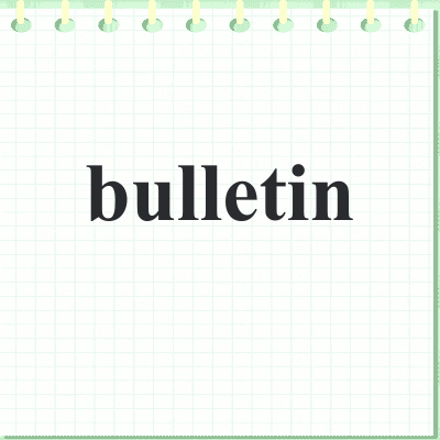 bulletin