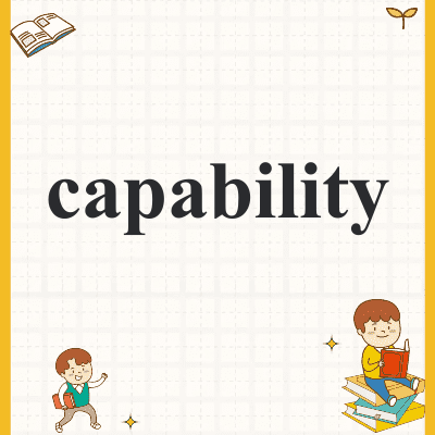 capability