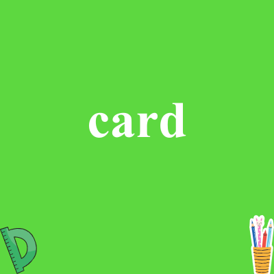 card