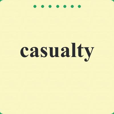 casualty