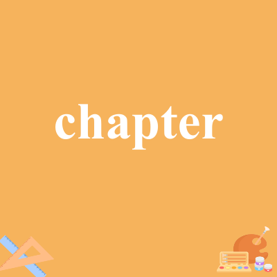 chapter