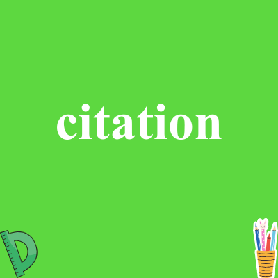 citation