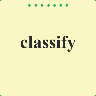 classify