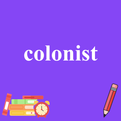 colonist