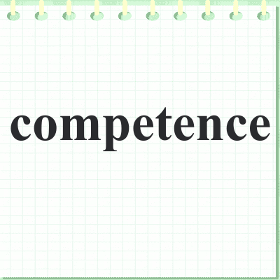 competence