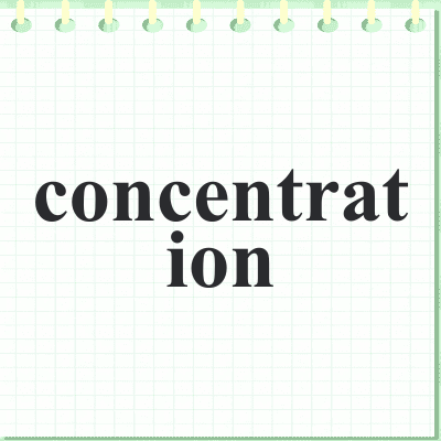 concentration
