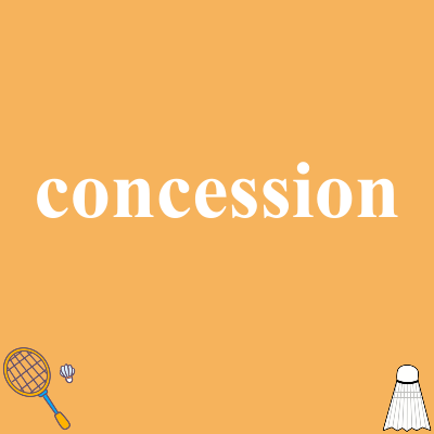 concession