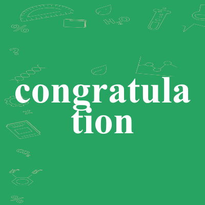 congratulation