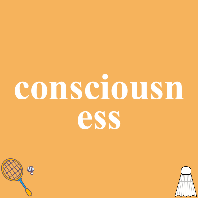 consciousness