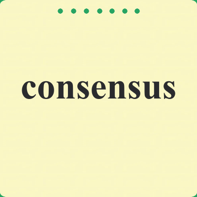 consensus