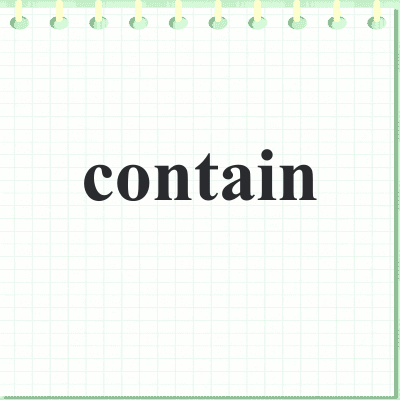 contain