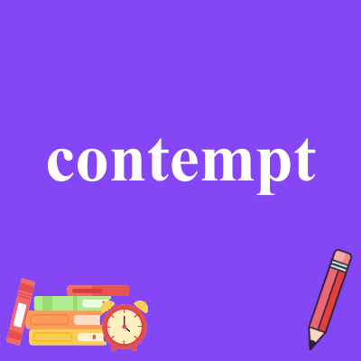 contempt