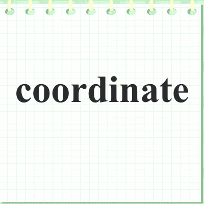 coordinate