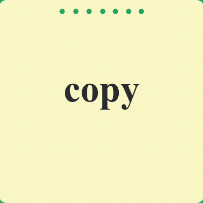 copy