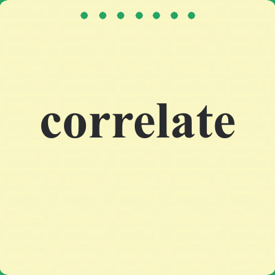 correlate