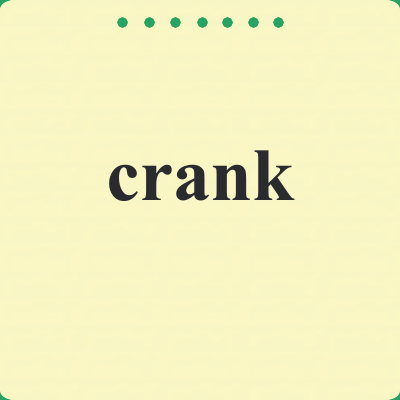 crank