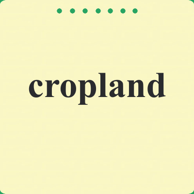 cropland