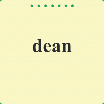 dean