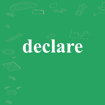 declare