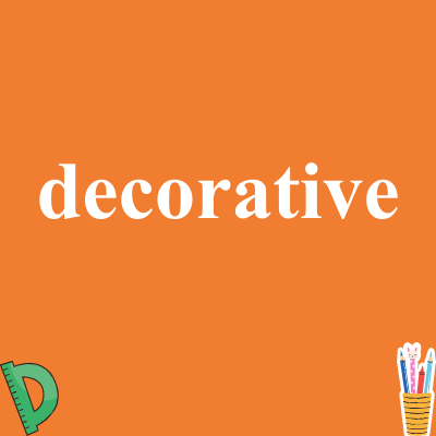 decorative