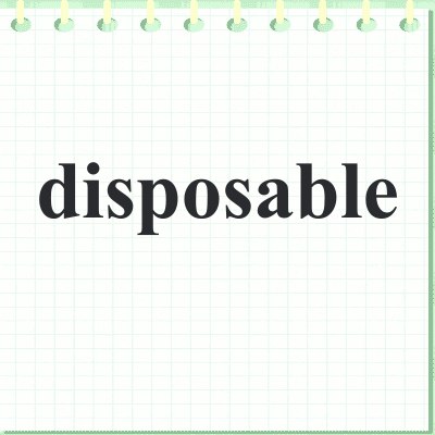 disposable