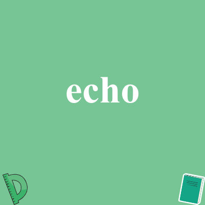 echo