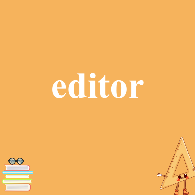 editor