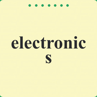 electronics