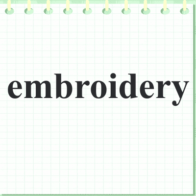 embroidery