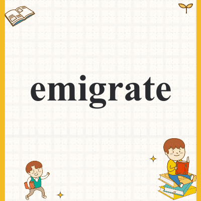 emigrate