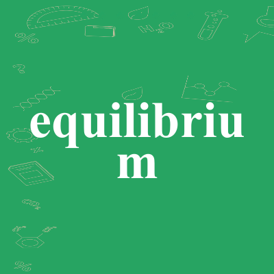 equilibrium