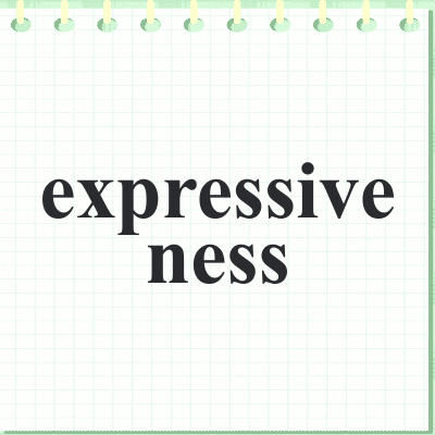 expressiveness